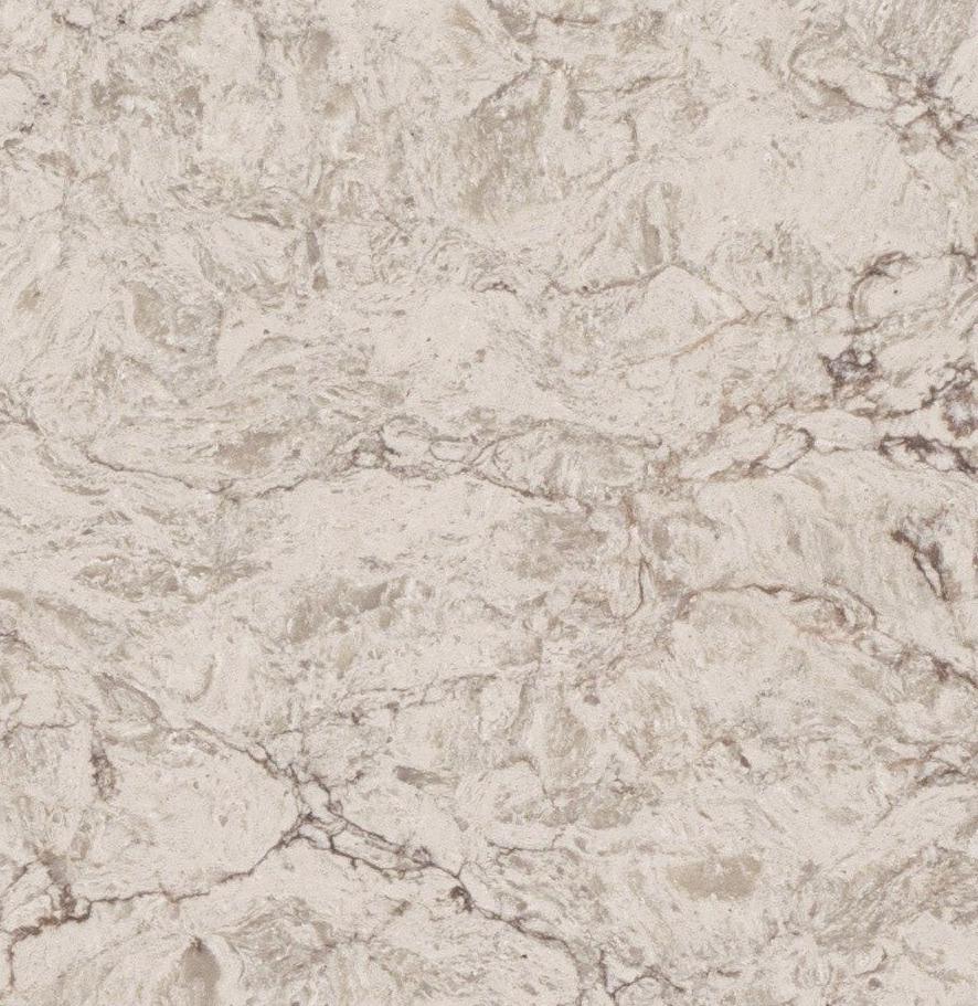 Кварц белый с тёмными включениями